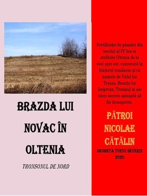 cover image of Brazda lui Novac în Oltenia. Tronsonul de Nord